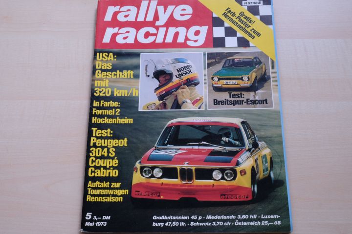 Deckblatt Rallye Racing (05/1973)